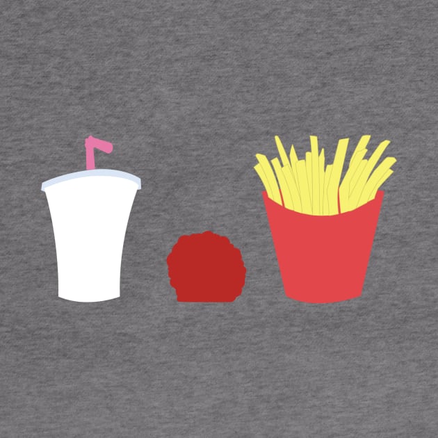 Minimalist Aqua Teen Hunger Force - ATHF by Tyler Haddad